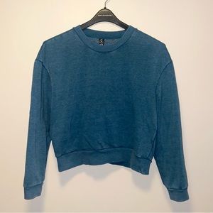 90 Degree by Reflex Cotton Blend Crew Neck Sweatshirt